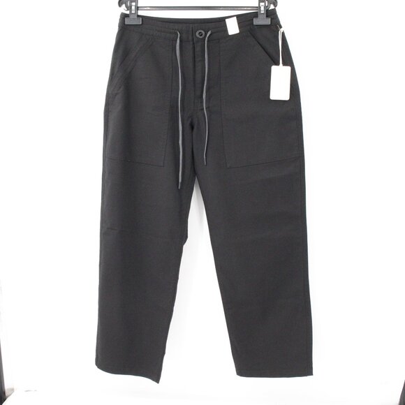 NWT Roark Pants Mens 29 Black Drawstring Layover Traveler Pant - Picture 1 of 16